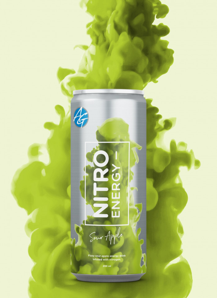 Ardagh Innovation Box Nitro Energy Dosenmockup