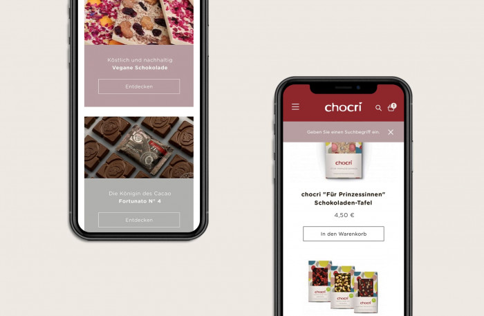 chocri Responsive Webdesign Onlineshop chocri Responsive Webdesign Onlineshop