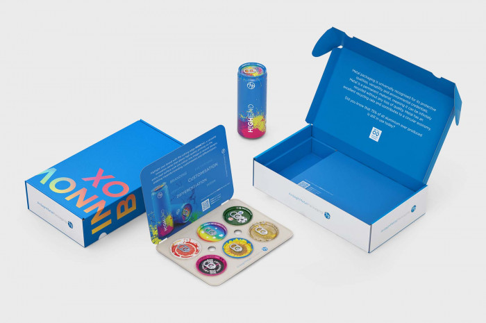 Ardagh Innovation Box vollständige Ansicht des Packaging