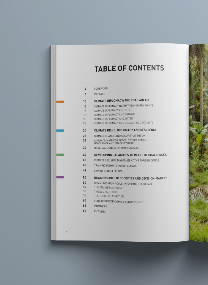 Climate Diplomacy Editorialdesign Print