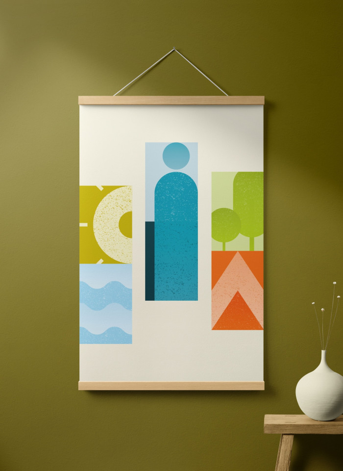 Bürgerregion Lausitz Corporate Design Poster Bürgerregion Lausitz Corporate Design Poster