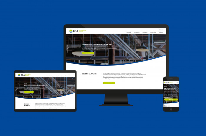 BGA Energieeffizienz-Kampagne Responsive Webdesign BGA Energieeffizienz-Kampagne Responsive Webdesign