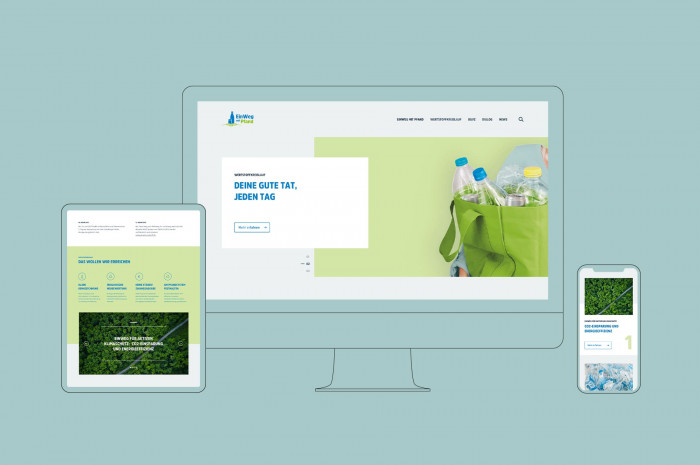 EinWeg mit Pfand Responsive Webdesign EinWeg mit Pfand Responsive Webdesign