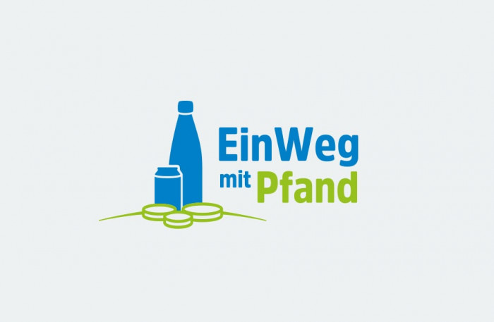 EinWeg mit Pfand Logo EinWeg mit Pfand Logo