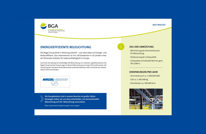 BGA Energieeffizienz-Kampagne Best Practice BGA Energieeffizienz-Kampagne Best Practice